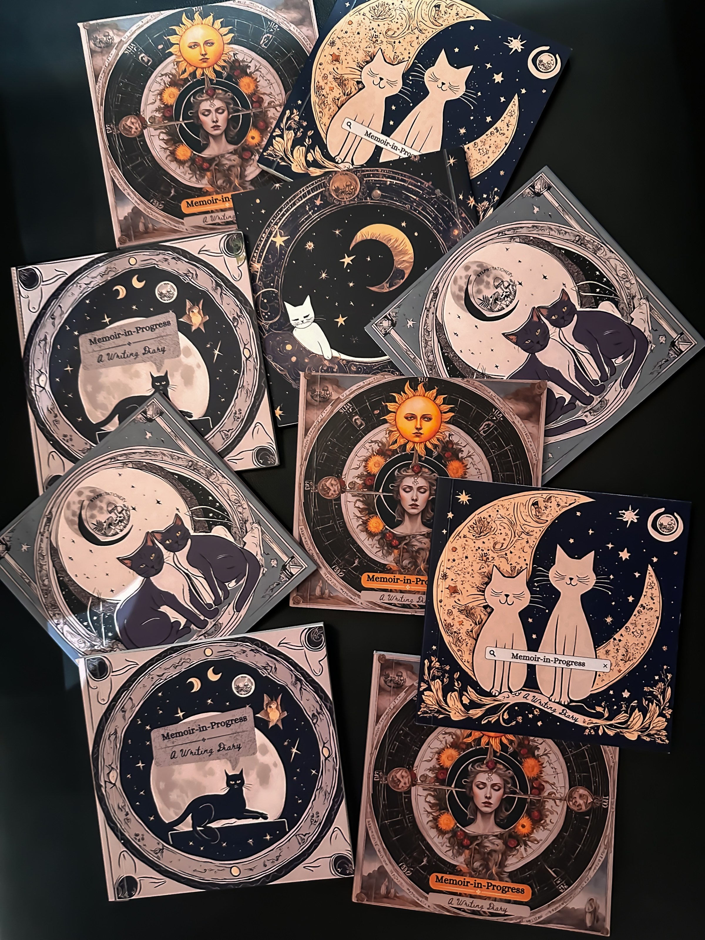 Mysticism: Sylph’s AI-Generated Tarot-Themed Notebooks